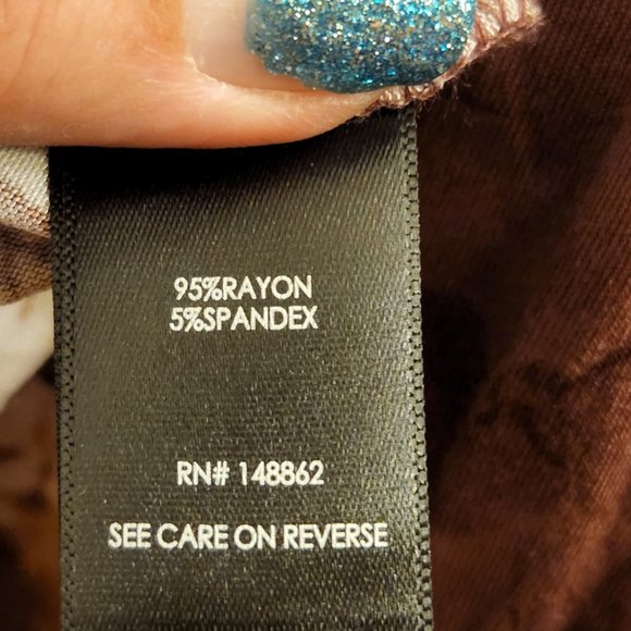 Torrid Size 3 (22/24W) Super Soft Walnut Floral Maxi Dress NWOT - Picture 8 of 10